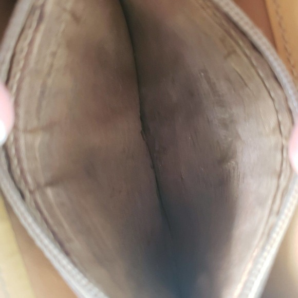 Celine Vintage Medium Envelope Leather Compact Wallet Macadam Brown Unisex Purse - Picture 4 of 10